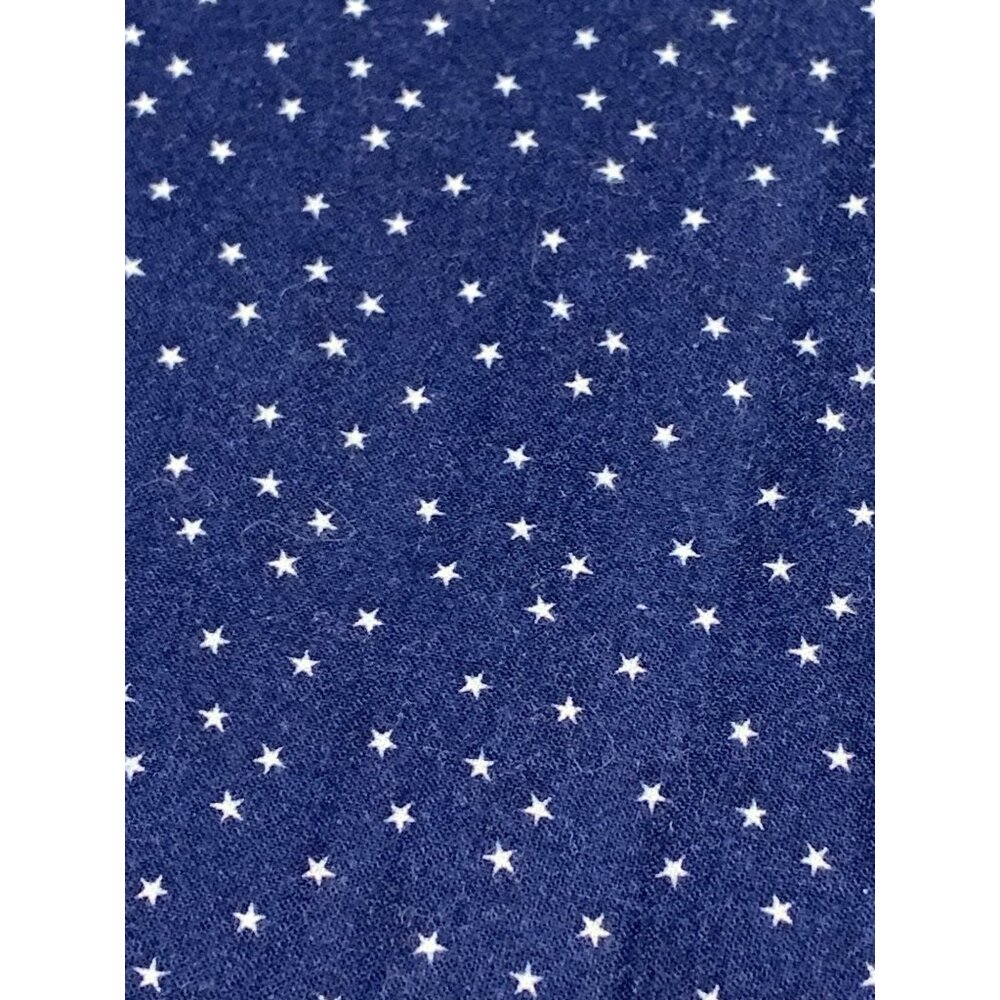 Blue Star Pattern Cotton Fabric 17" x 18" wide Quilting - Picture 8 of 12